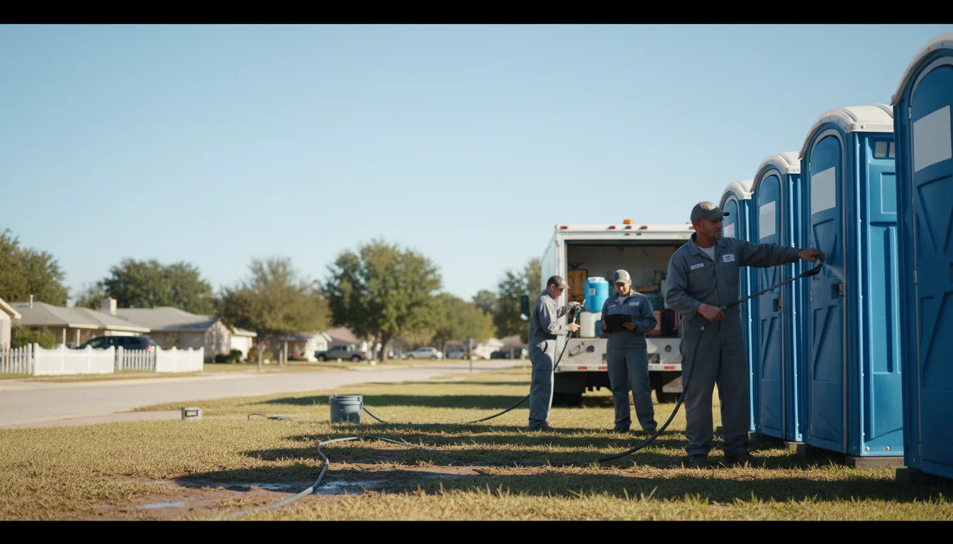 Long-Term Portable Toilet Rental in Buda, IL near me